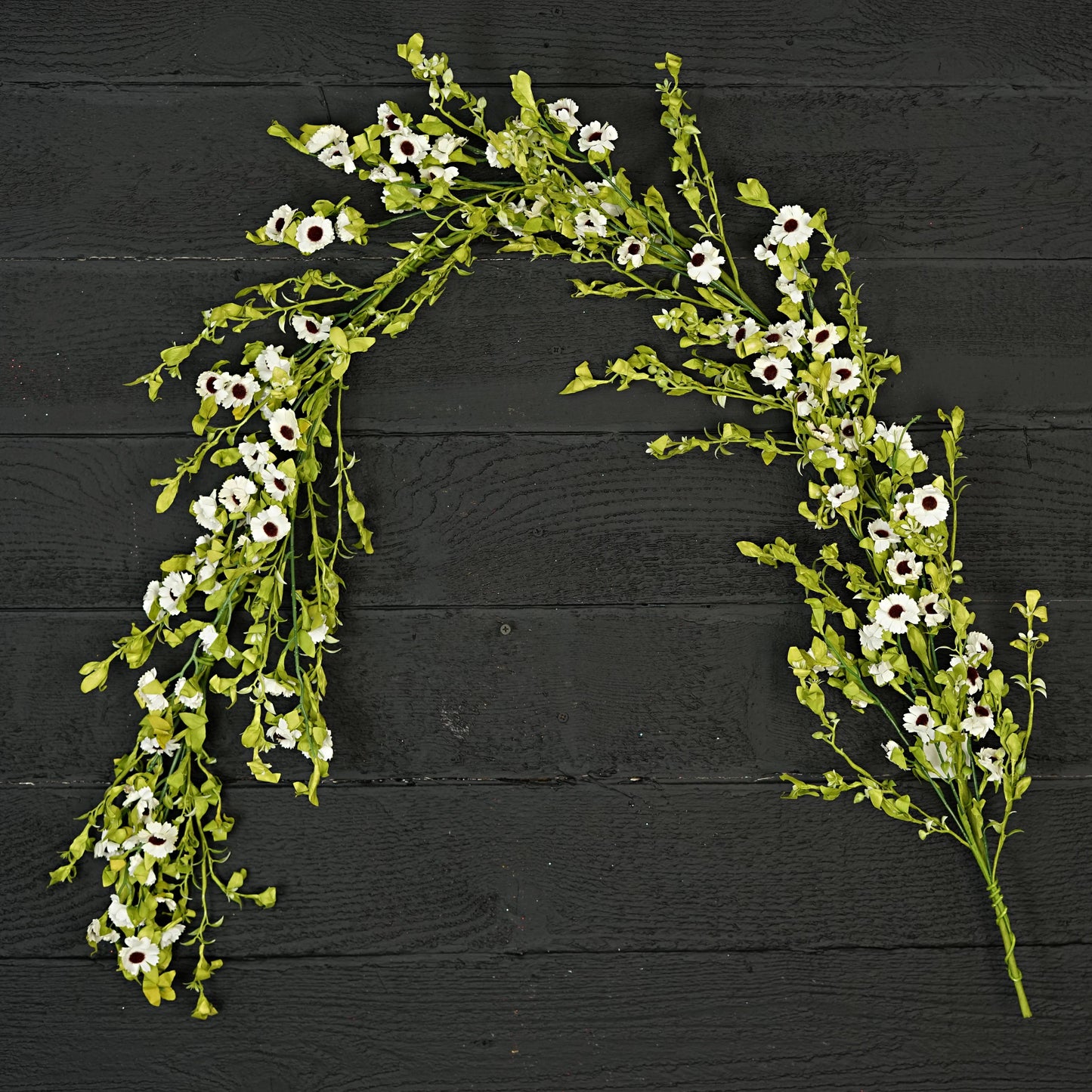 Cream Mountain Daisy Blossoms-5ft Garland-Spring Flo