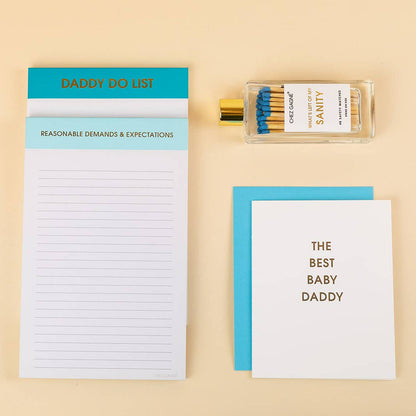 Chez Gagné - Reasonable Demands + Expectations - Lined Notepad - Light Blue - 65 perforated pages - 5x8