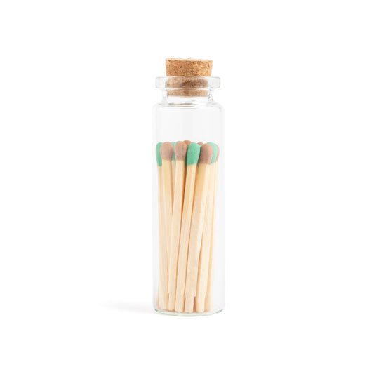 Chocolate Mint Matches in Small Corked Vial