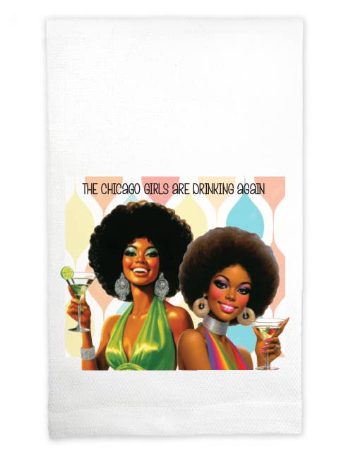 Huck Towel -The Arizona girls are drinking again