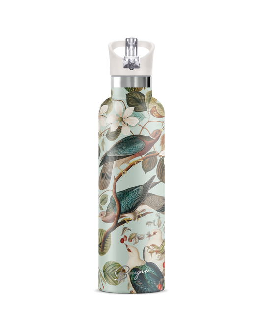 Enchanting | Bird & Garden Insulated Water Bottle Flask 25oz