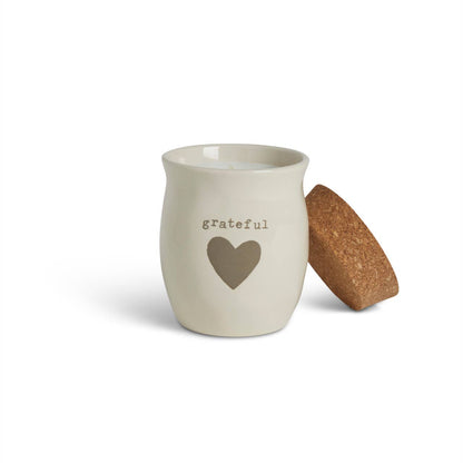 Grateful Heart Sm Candle
