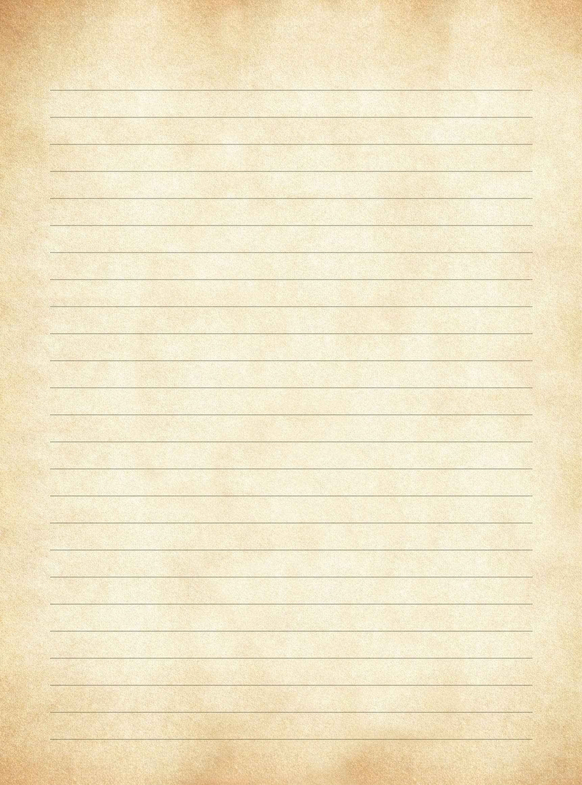 Vintage Parchment Lined Stationery