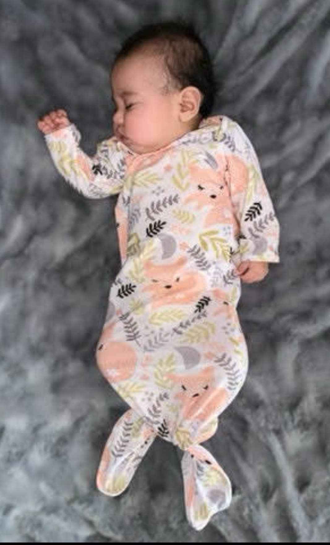 Cuddle Couture - Sleepy fox knot gown