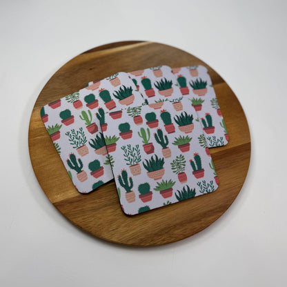 Cactus Collage Coaster-Sold Separately