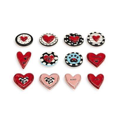 Heartful Home Ceramic Magnets - 12 Assorted-sold separately