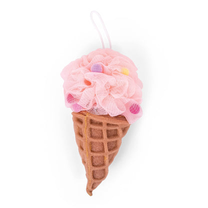 Cait + Co - Forever Young-Bath Pouf & Sponge-Ice Cream - Pink