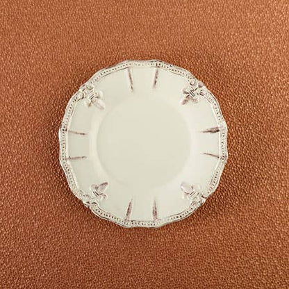 Fleur-Di-Lis Ceramic Plate