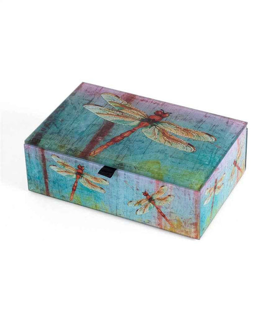 Red Dragonfly Keepsake Box