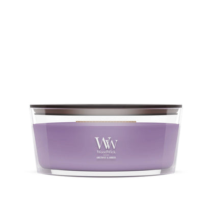Amethyst & Amber Scented Ellipse Candle, 16 oz