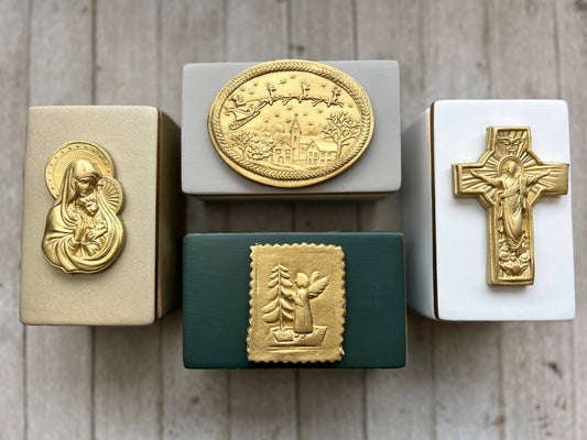 Ten Twenty Six Designs - Caja de cerámica navideña