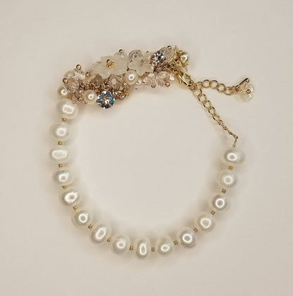Handmade Bracelets With Fresh Water Pearls