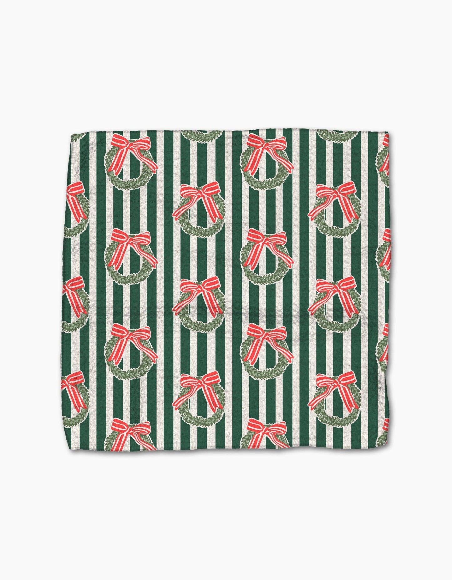 Geometry - Green Wreaths Dishcloth Set