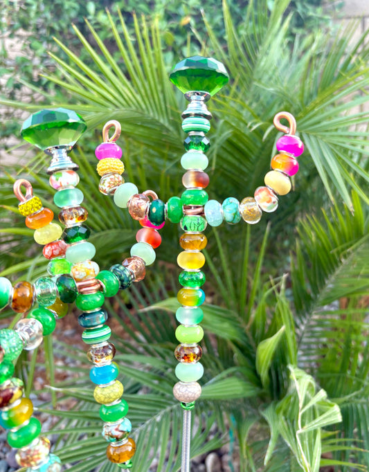 Cactus Fairy Garden Stake