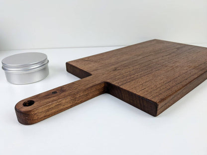 Wooden Charcuterie Board With Handle-Rectangular