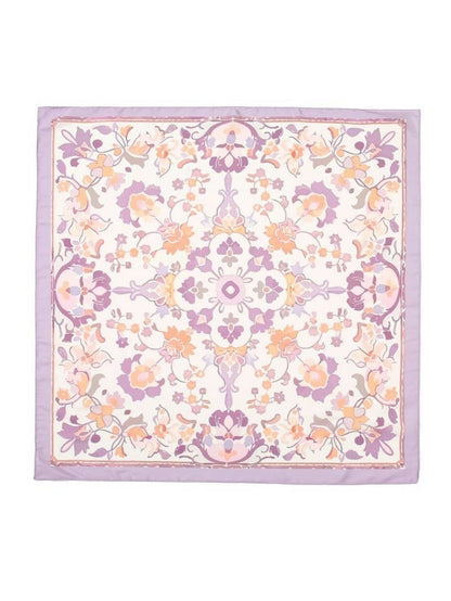 BUFANDA BANDANA DE TACTO SEDOSO CON ESTAMPADO TRADICIONAL