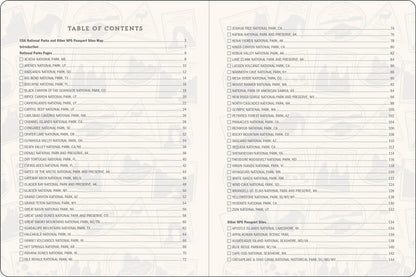 Diario de Parques Nacionales de EE. UU. y Libro de Sellos de Pasaporte
