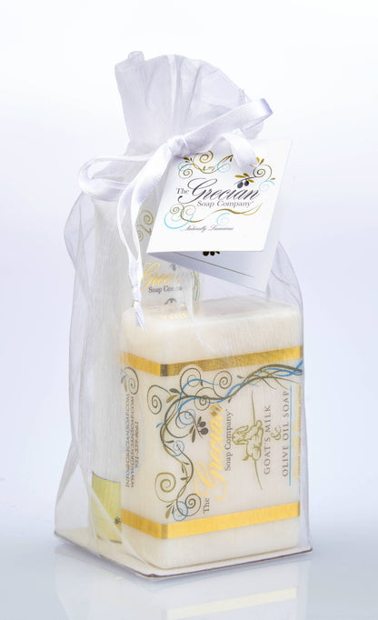 The Grecian Soap Company - Goat Milk Lotion Gift Set | Organic Soap & Lotion