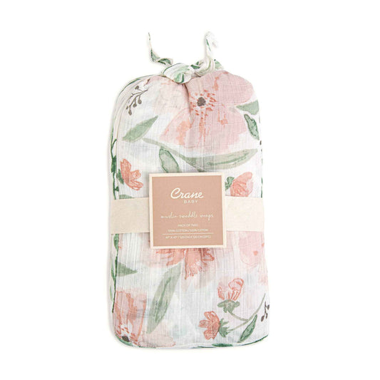 Crane Baby - Parker 2-Pc. Swaddle Wraps
