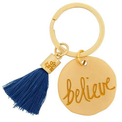 Round Tassel Key Chain