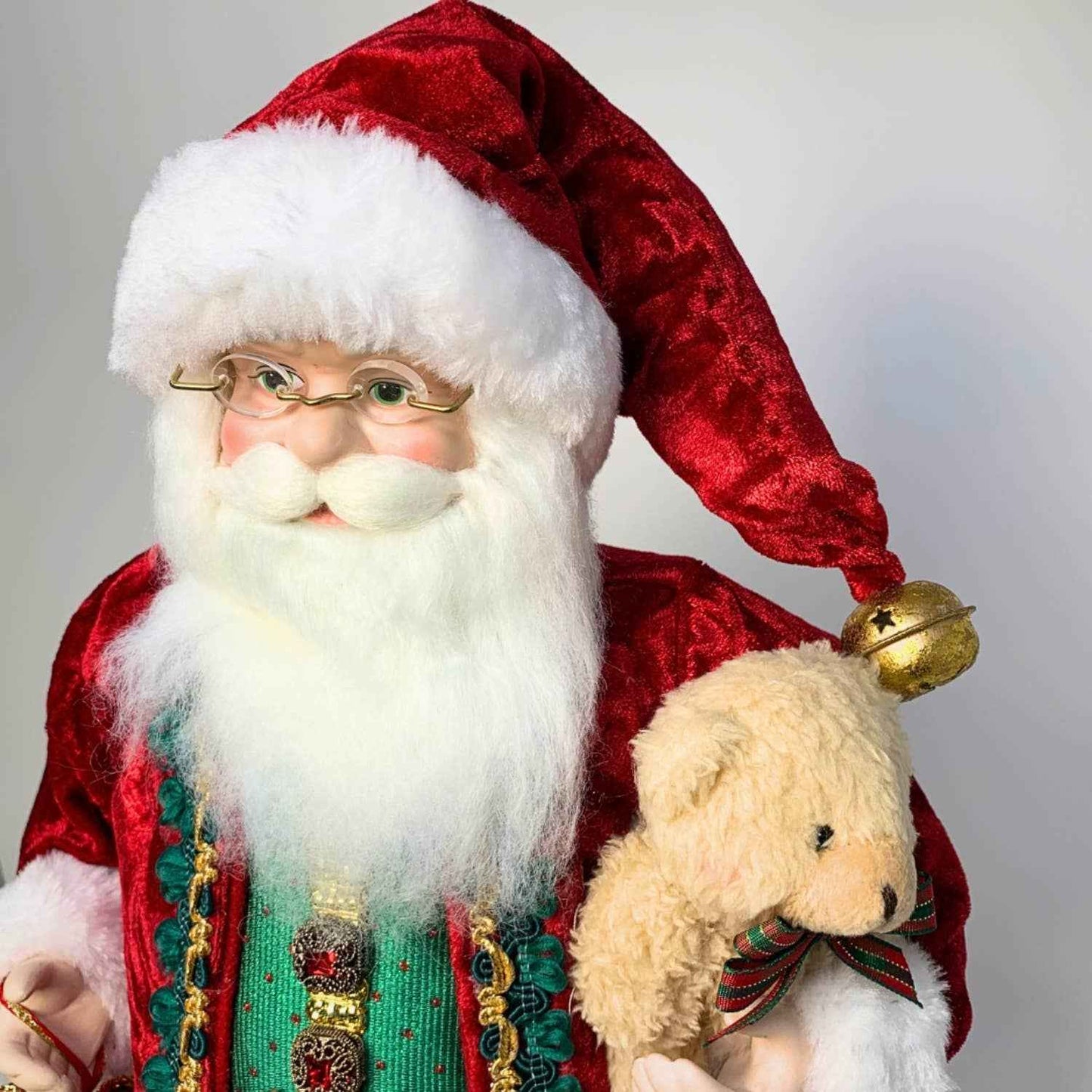 OLD WORLD OLD ST. NICK STANDING SANTA 17.5"