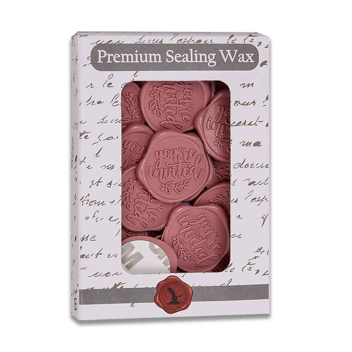 You're Invited  Adhesive Wax Seal Stickers 1 1/4" - 25 Pk