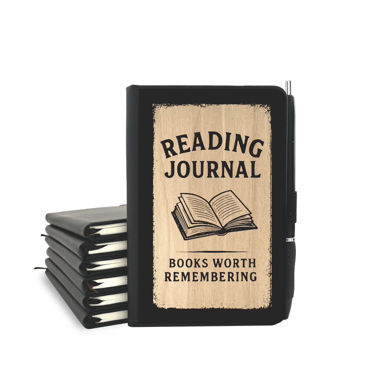 Reading Journal - Wood Cover