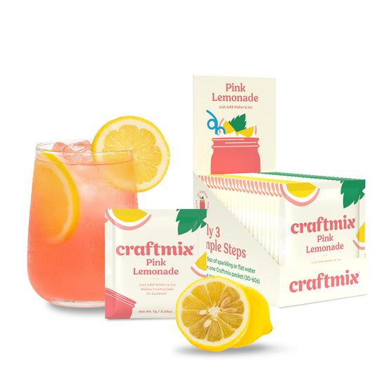 Pink Lemonade Cocktail / Mocktail Mixer Sold Separately