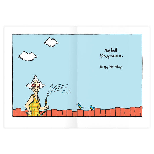 Getting Older Birthday Card -