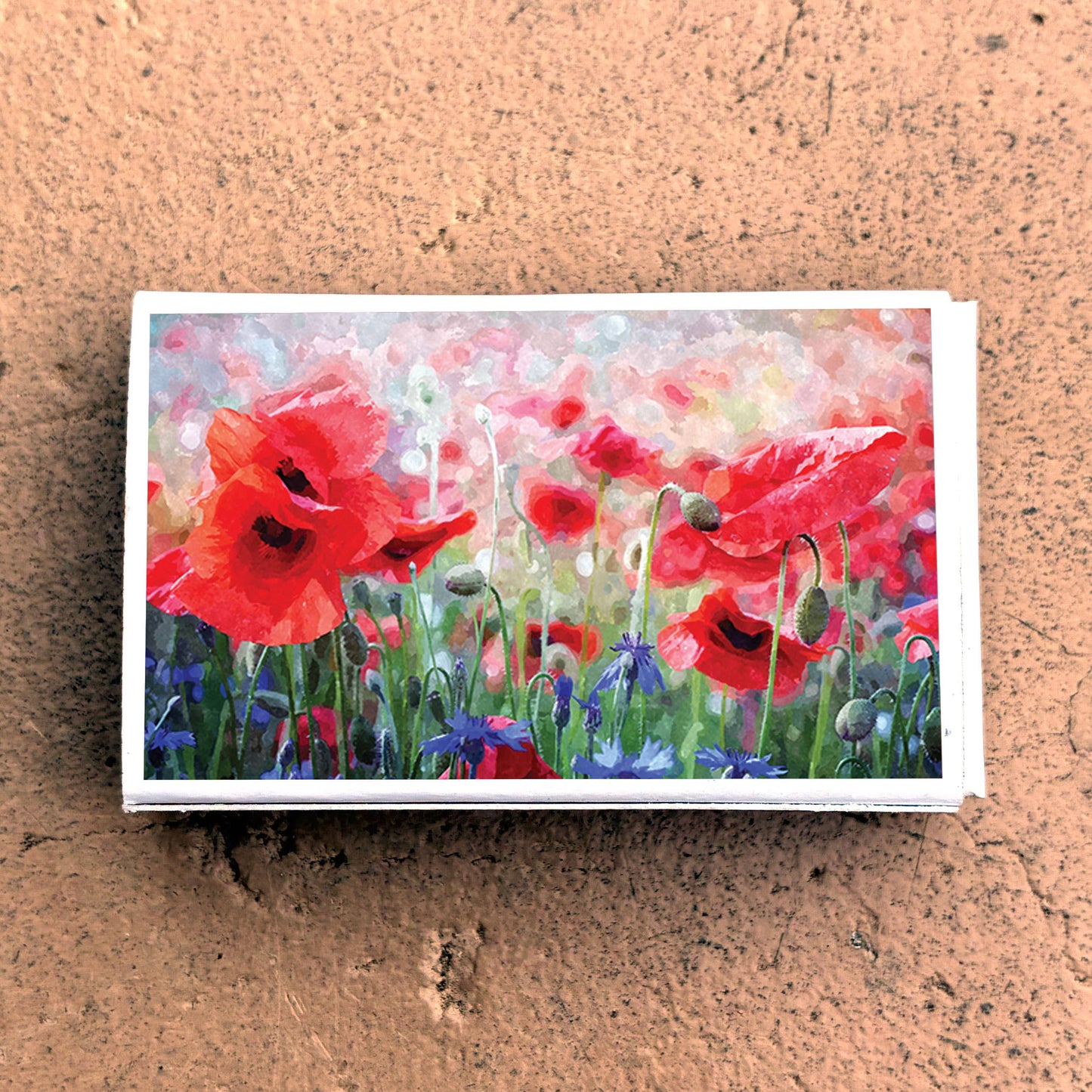 Poppy Flower Matches • Home Decor Matchbo