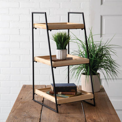 Three Tier Display Shelf
