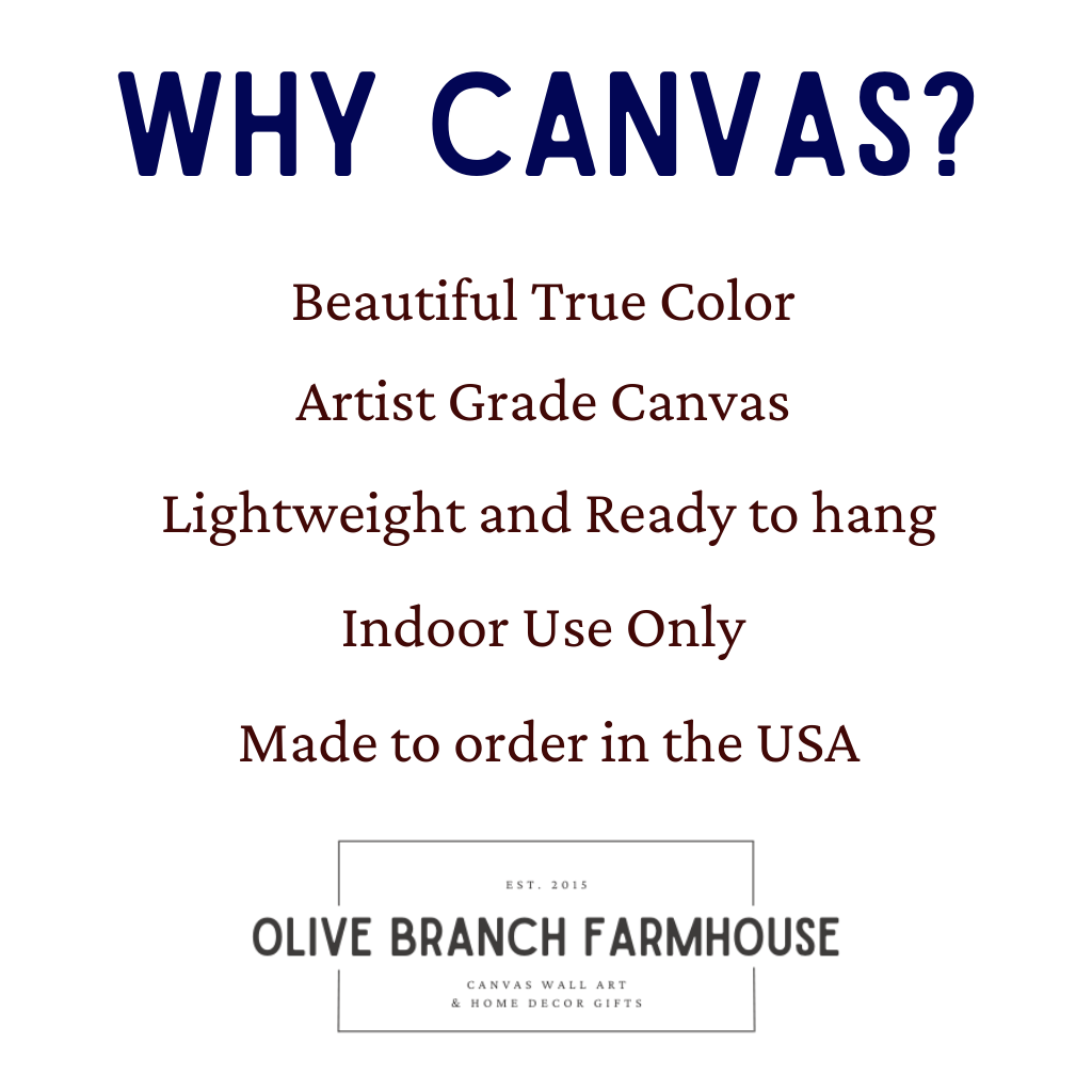 Cuadro de lienzo cristiano para pared de Olive Branch Farmhouse - La oración del Señor Mateo 6:5