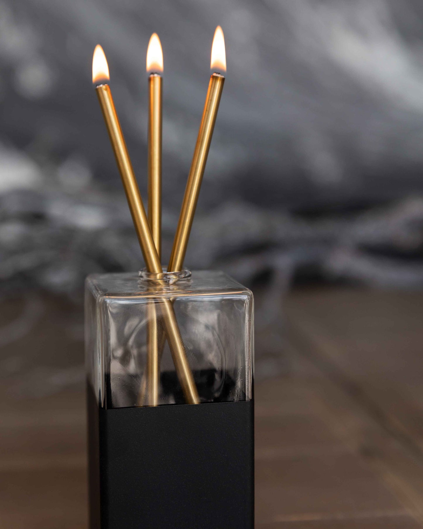 Gold Everlasting Candles – Reusable Steel Oil Candles