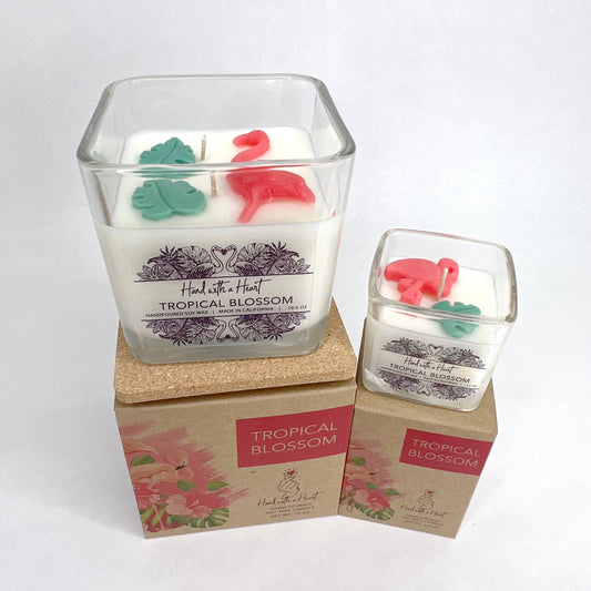 Tropical Blossom Soy Wax Candle