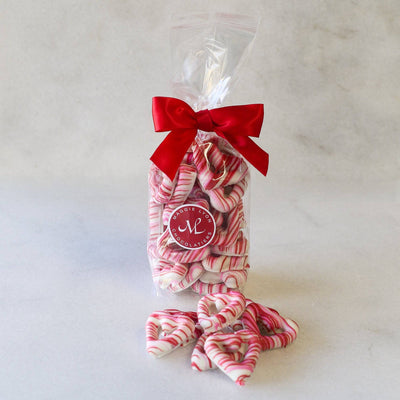 Valentine's 5oz White Chocolate Covered Heart Shaped Pretzel