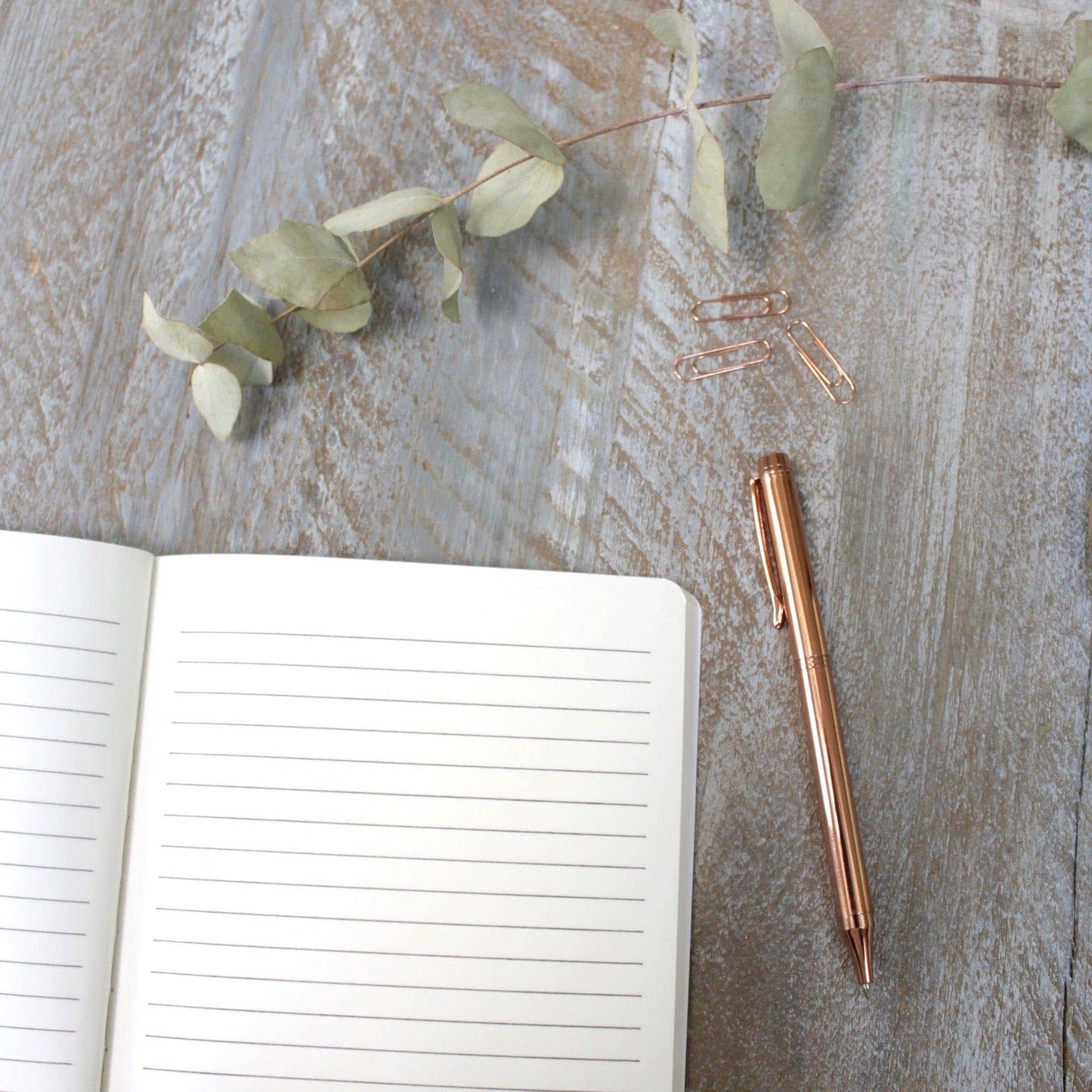 Hydrangea Pure A5 Lined Notebook