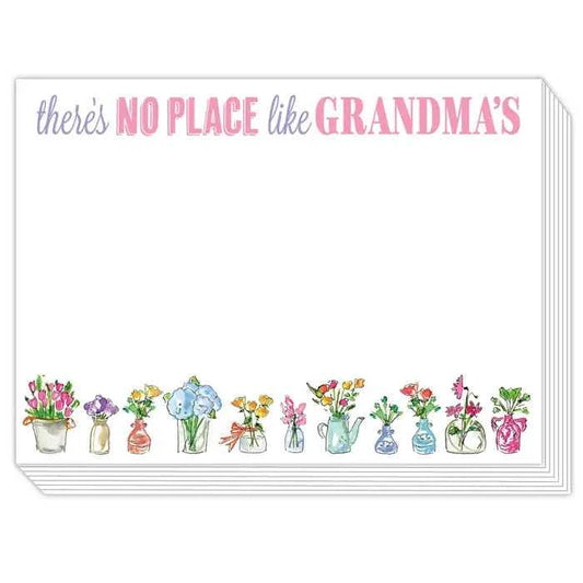 There's No Place Like Grandmas Flower Arrangements Slab Pad