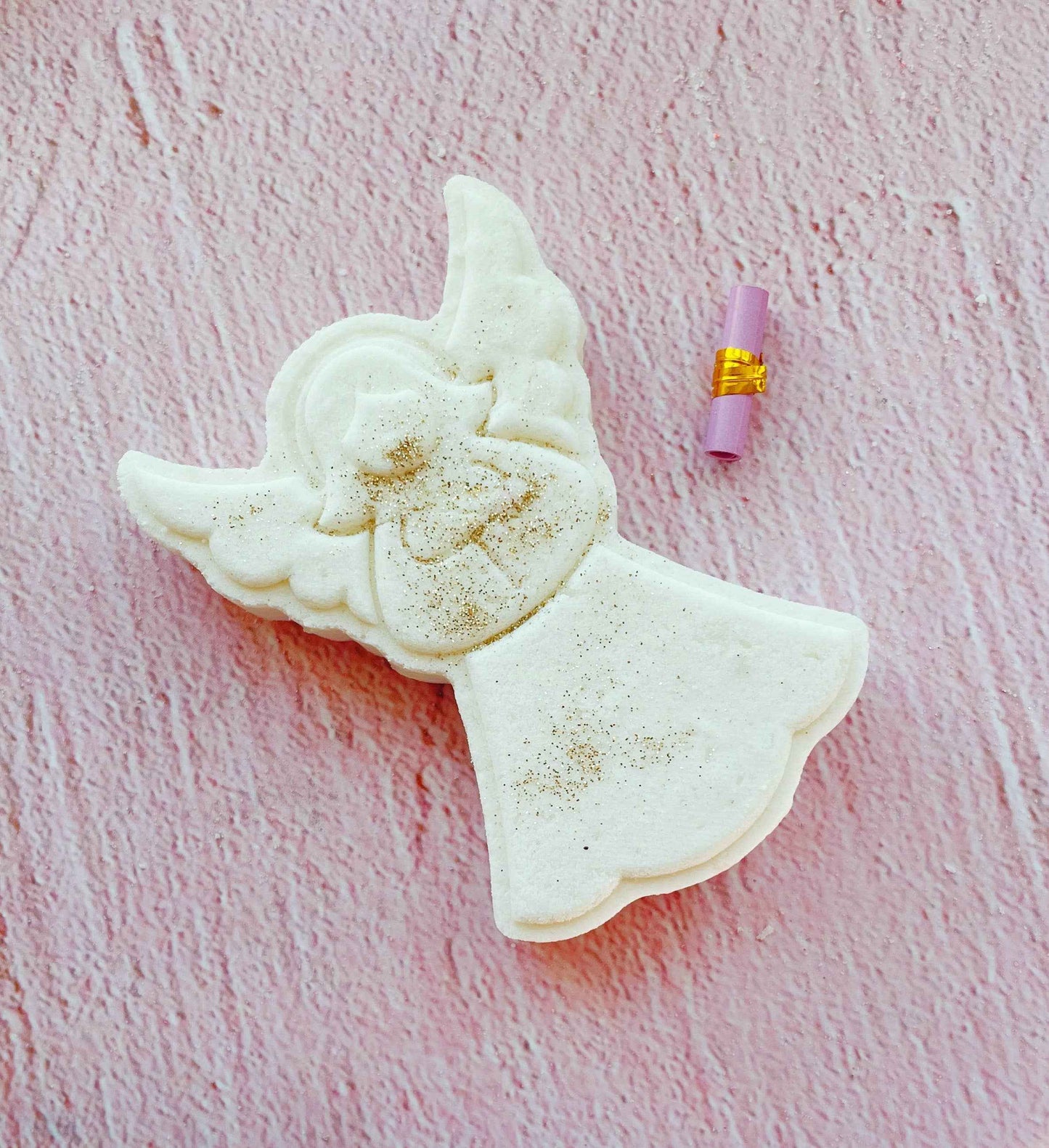 Angel Bath Bomb - with Scripture inside!