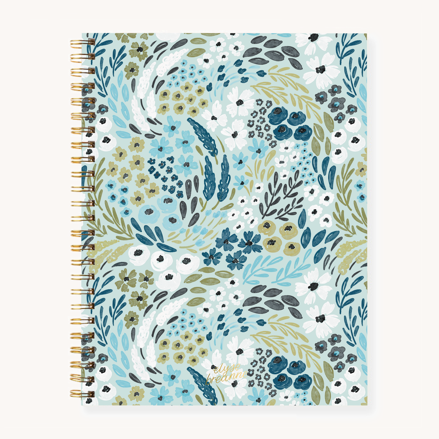 Elyse Breanne Design - Waterfall Softcover Spiral Notebook