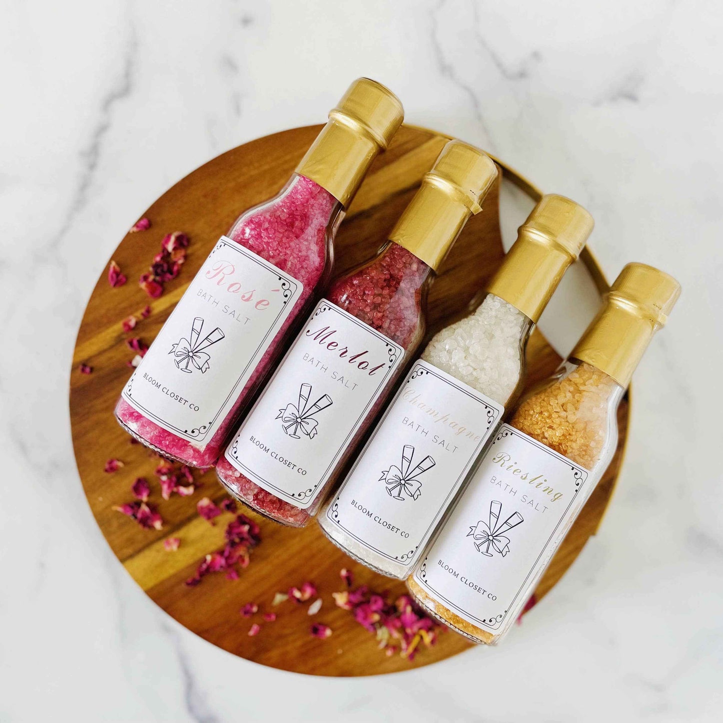 Wine Scented Bath Salts: Champagne