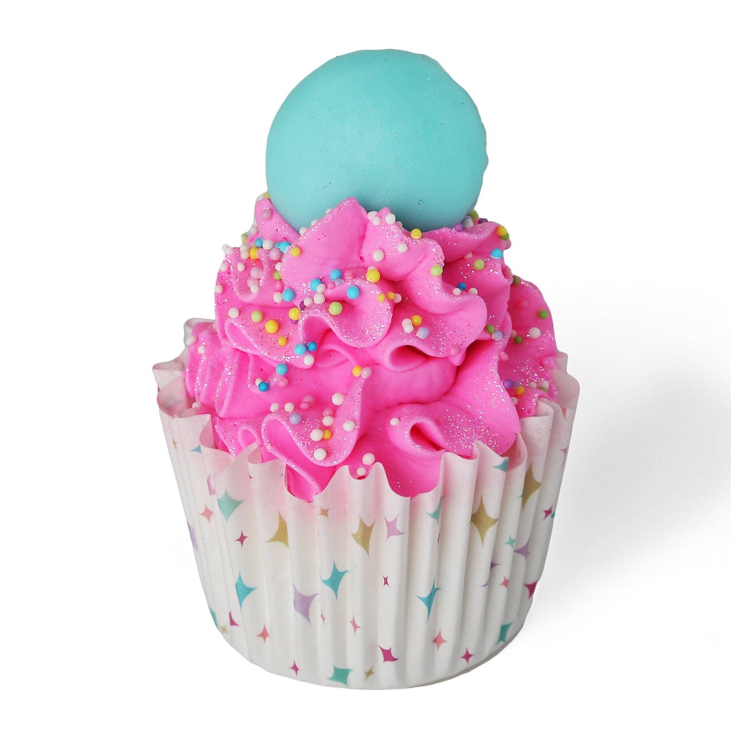 Olliepop - Handmade Day Dreamer Cupcake Soap (Peony Suede)