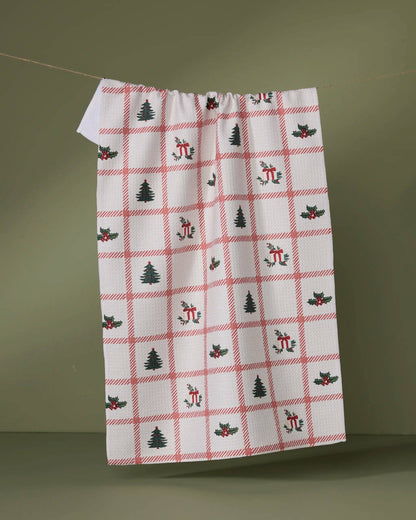 Geometry - Tidings Tea Towel