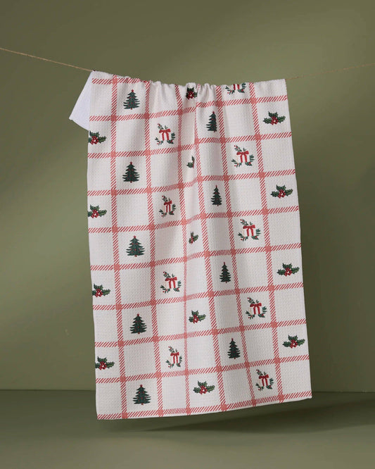 Geometry - Tidings Tea Towel