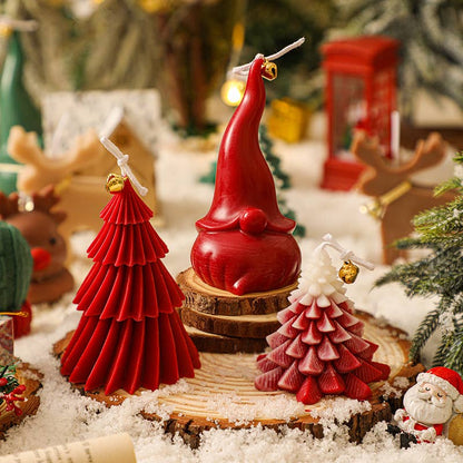 Velas Meta - Vela de aromaterapia para decoración del hogar con árbol de Navidad CM032