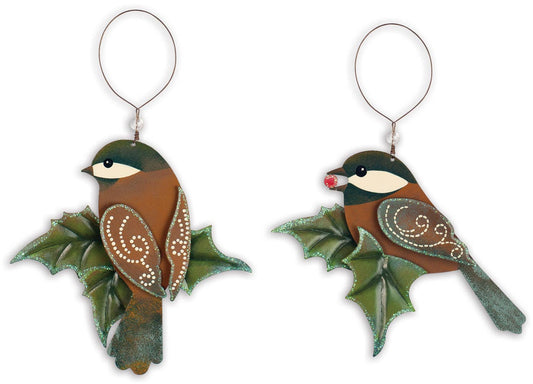 Bird Ornament 6"