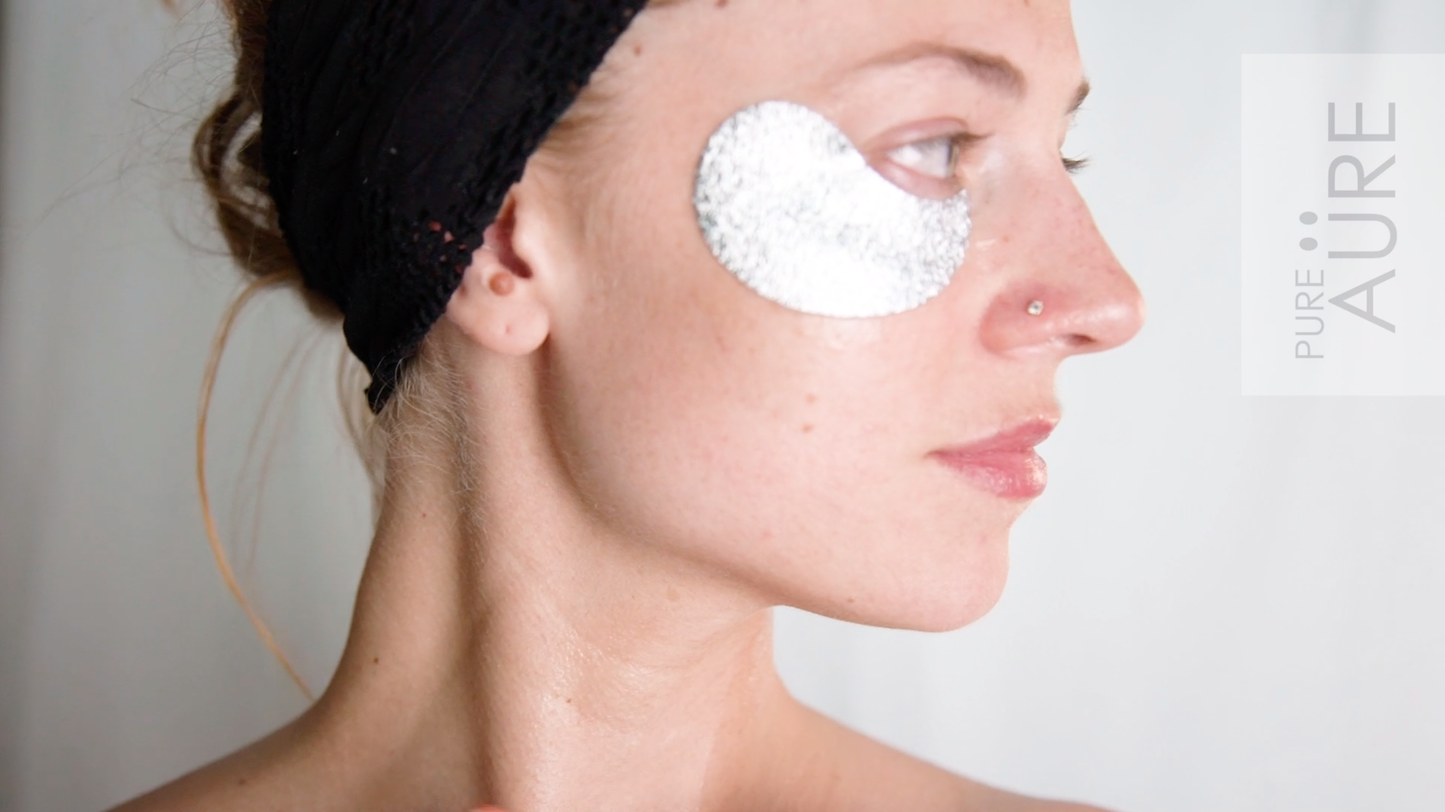 MÁSCARA PARA OJOS CON LÁMINA HOLOGRÁFICA PREMIUM
