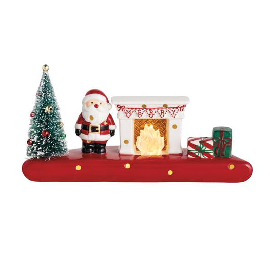 Large Santa Light-Up Sitter