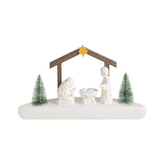 Nativity Light-Up Sitter