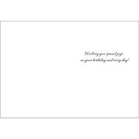 Flowery Birthday Cake - Birthday Card