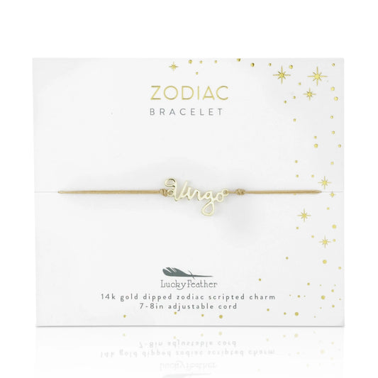 Zodiac Cord Bracelet - Virgo